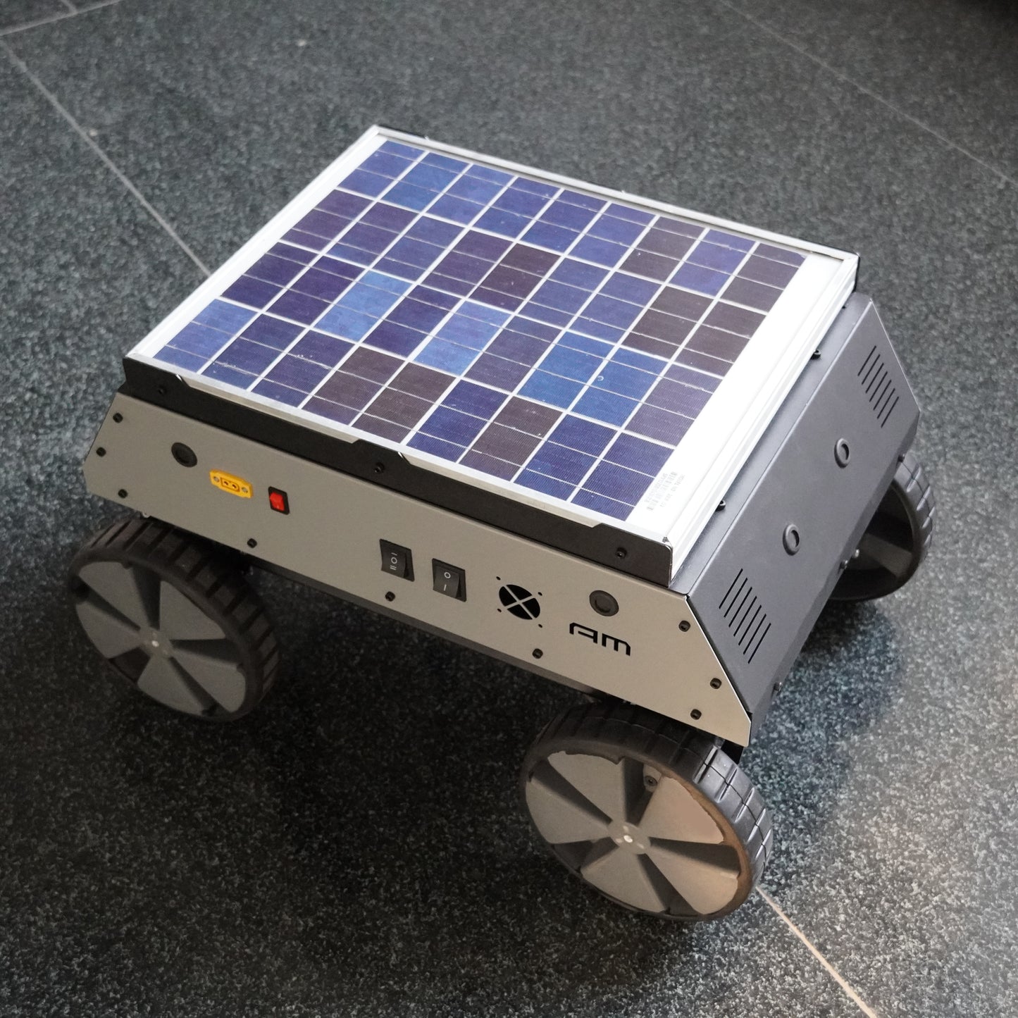 Solar Powered 2 in 1 Hybrid Rover 20 kg Payload Robot DIY Chassis