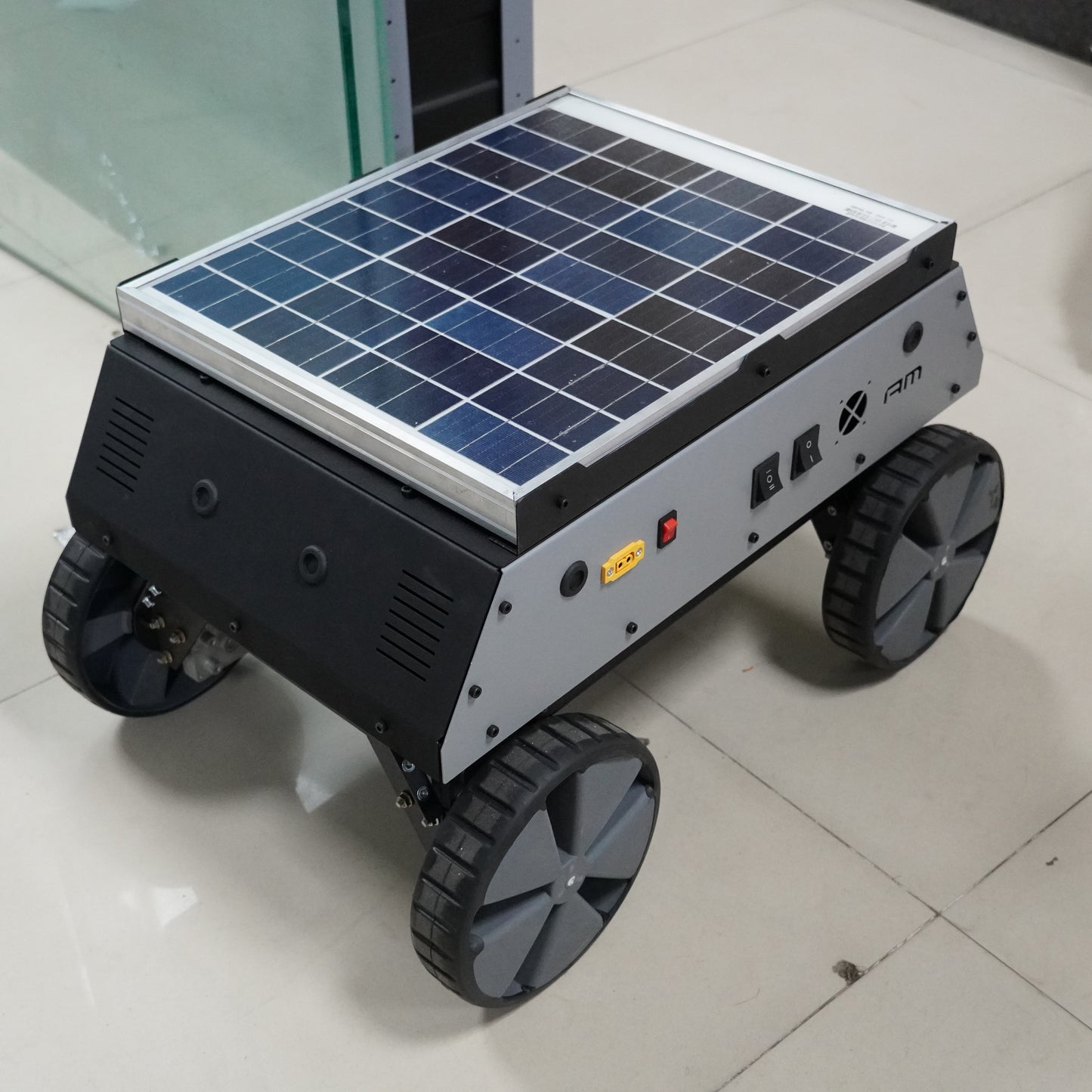 Solar Powered 2 in 1 Hybrid Rover 20 kg Payload Robot DIY Chassis