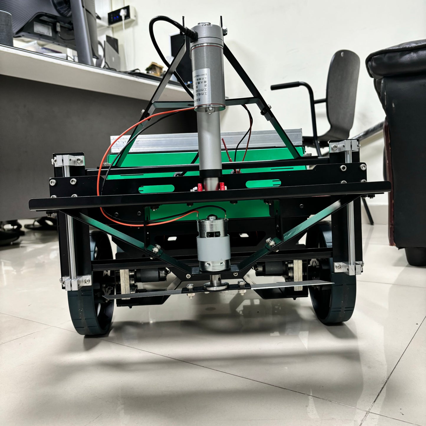 Solar Panel Powered Grass Cutting Robot (For Price Contact Us)