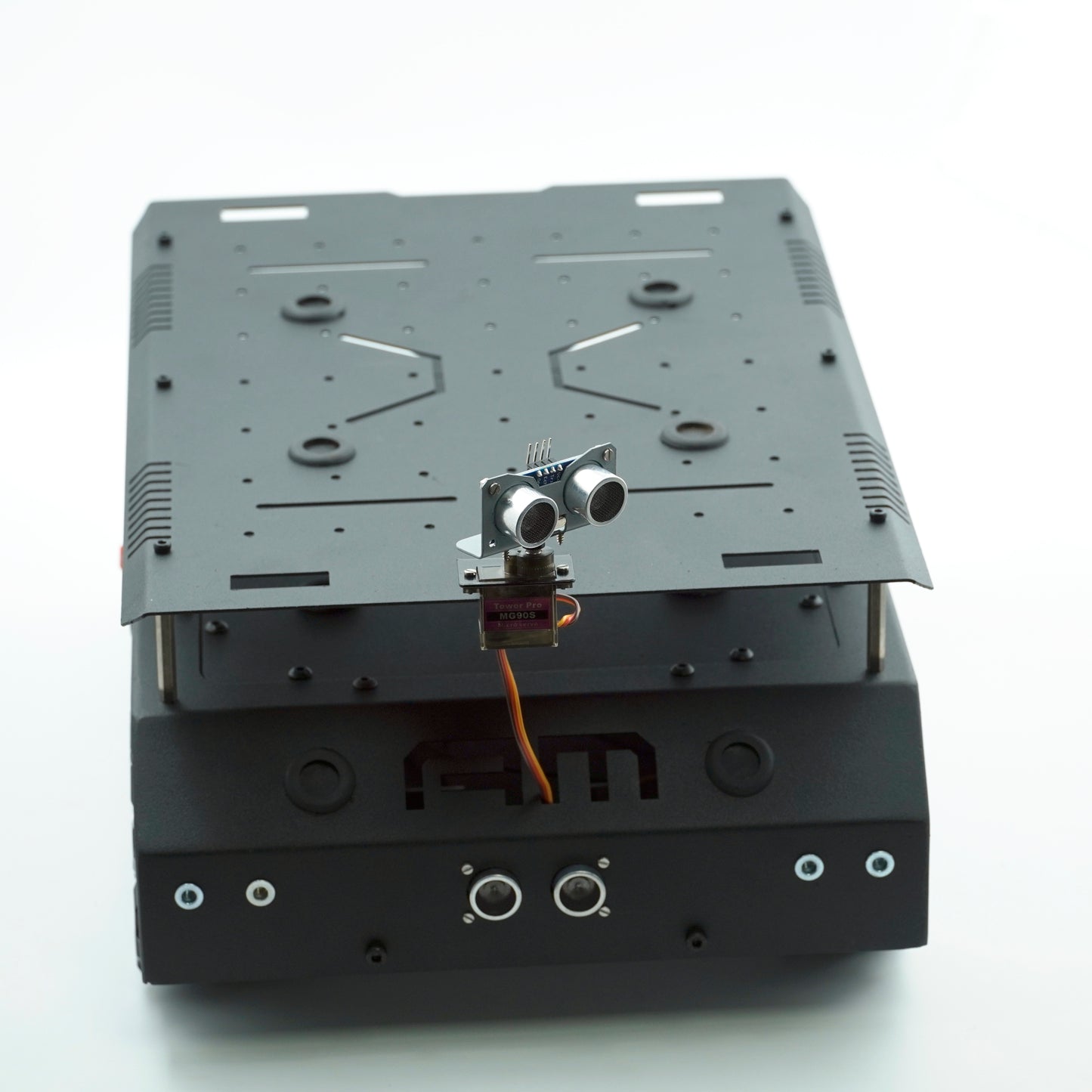 AM Robotics 97mm Mecanum Wheel DIY with 360° Omnidirectional Wheel Chassis Kit DIY Intelligent RC Robot Car Chassis DIY Learning Kit