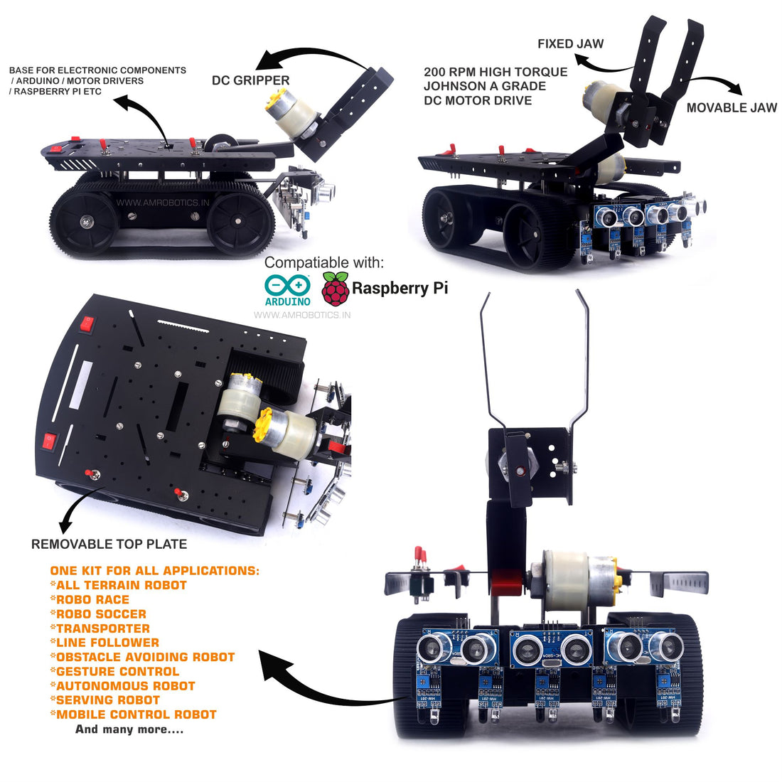 Rover 465TD DIY KIT – Am Robotics