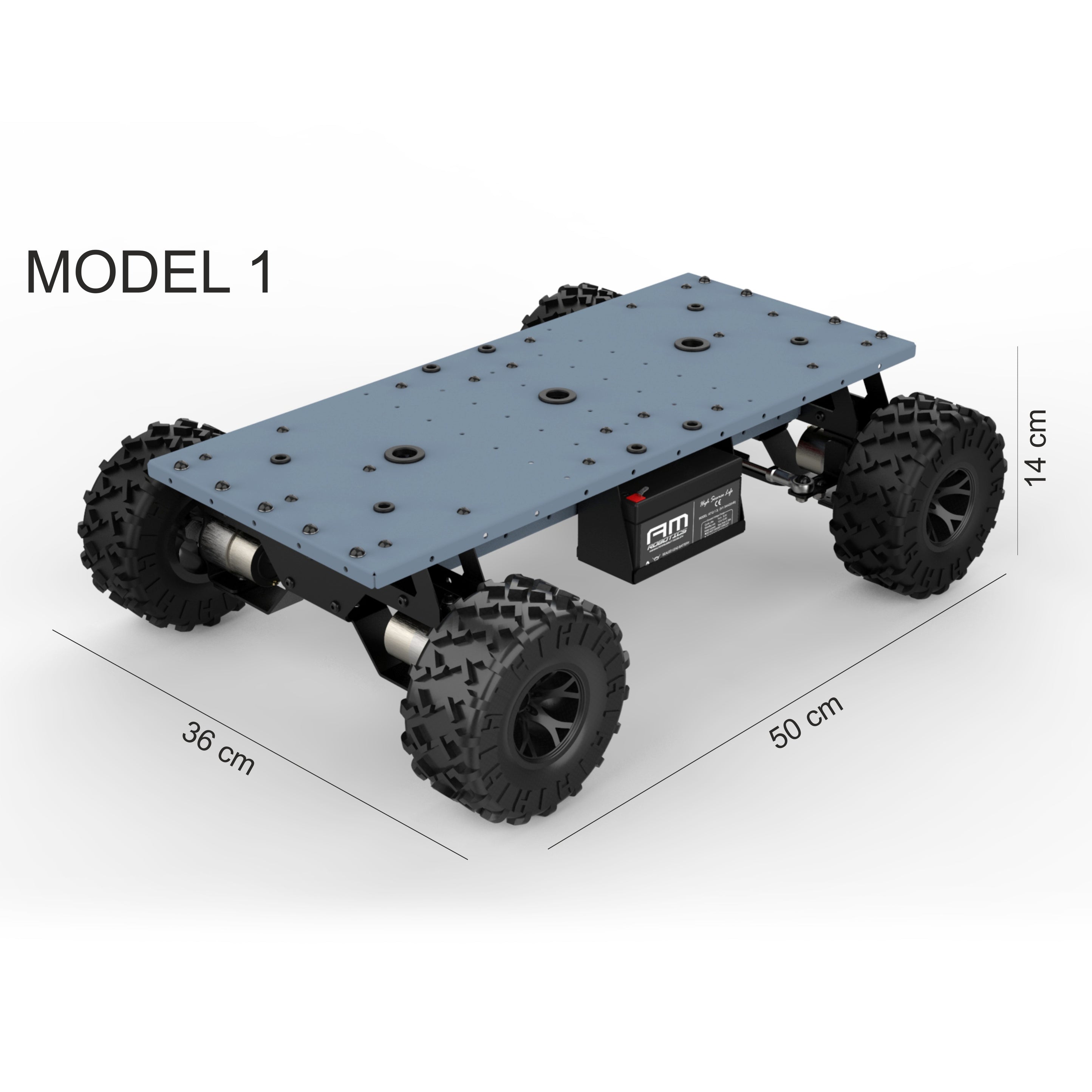 ROVER 4WDXL60R 3-in-1 DO IT YOURSELF CHASSIS KIT – Am Robotics