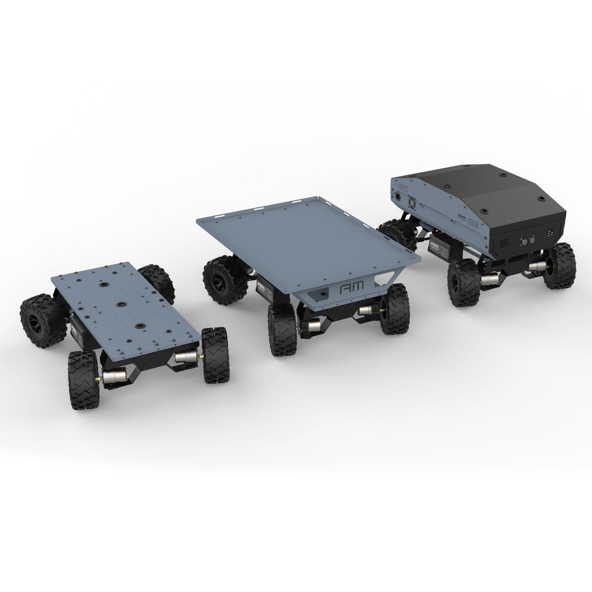 Modular Frame Rover ROVER 4WDXL60R 3-in-1 DO IT YOURSELF CHASSIS KIT – Am Robotics